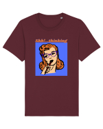Funny Retro Comic Book Woman Tricou mânecă scurtă Unisex Rocker