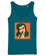 Funny Retro Comic Book Woman Maiou Damă Dreamer
