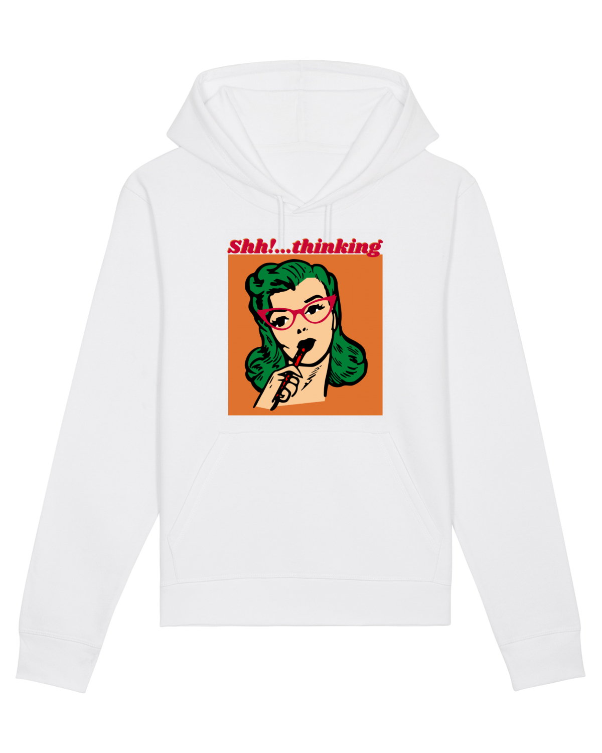 Hanorac Unisex Drummer White
