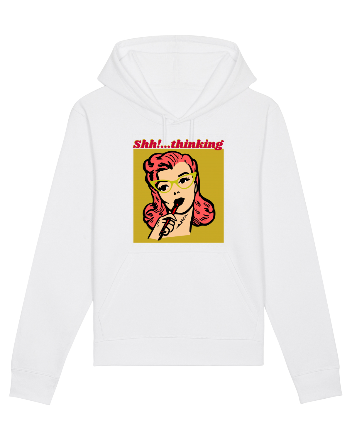 Hanorac Unisex Drummer White