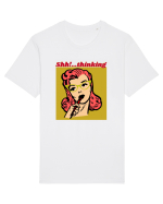 Funny Retro Comic Book Woman Tricou mânecă scurtă Unisex Rocker