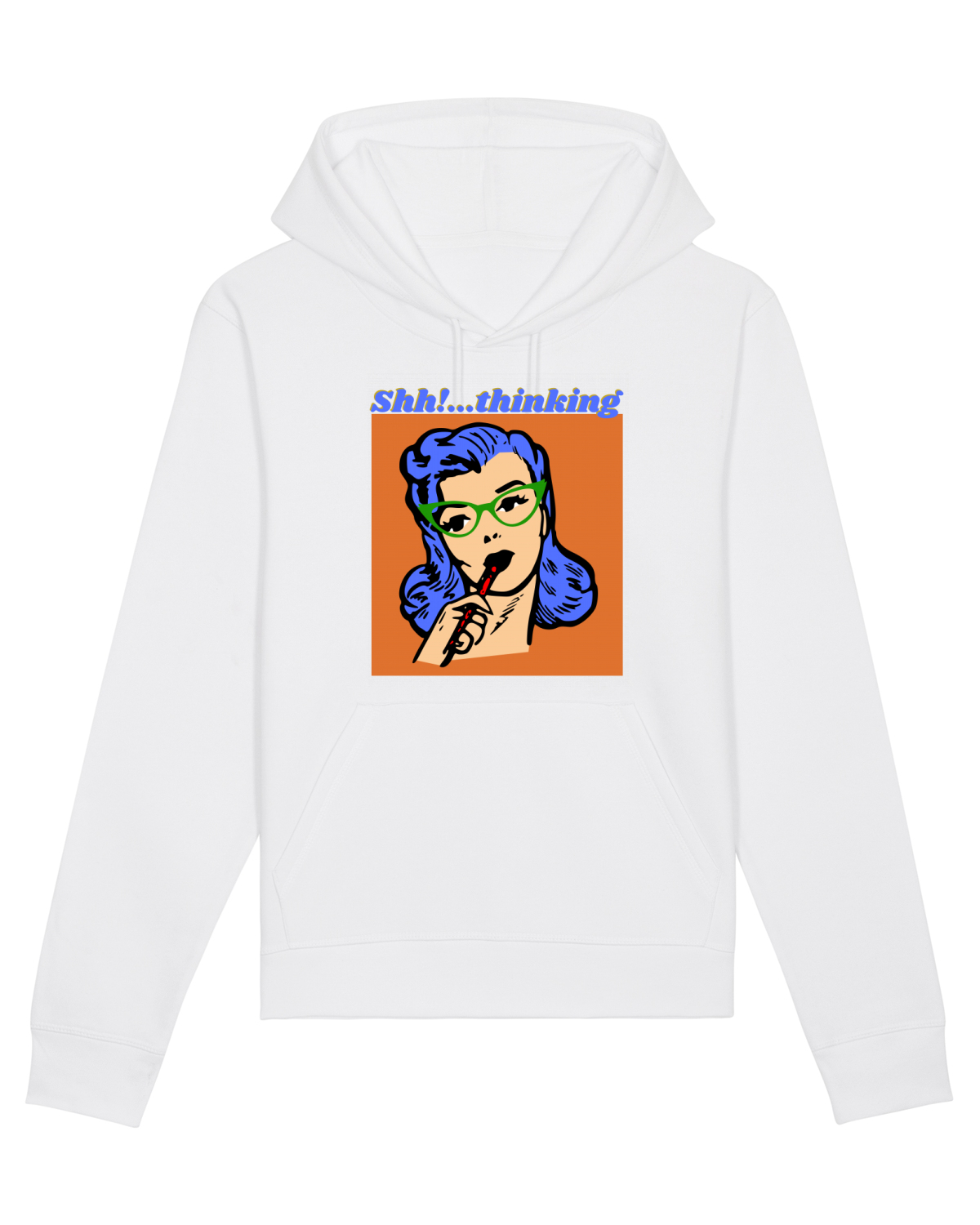 Hanorac Unisex Drummer White