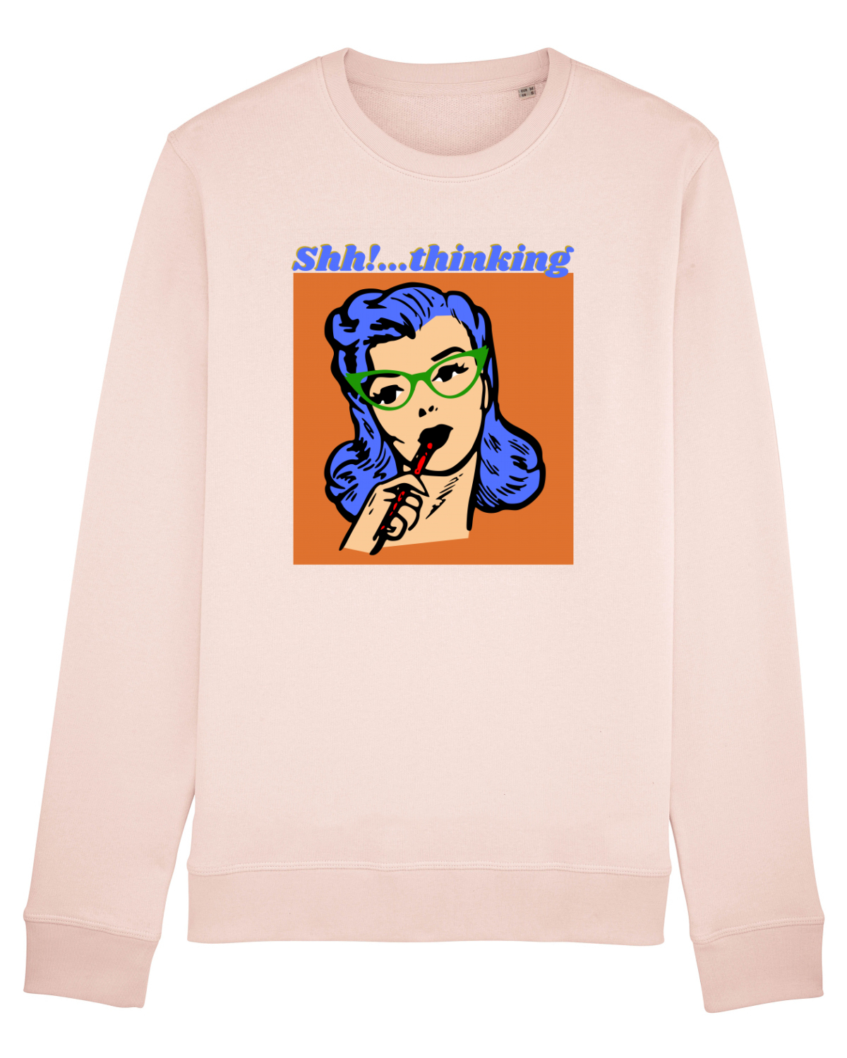 Bluză mânecă lungă Unisex Rise Candy Pink