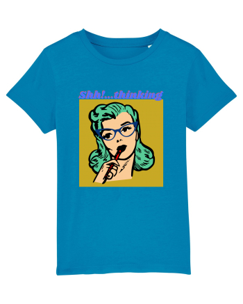 Funny Retro Comic Book Woman Azur