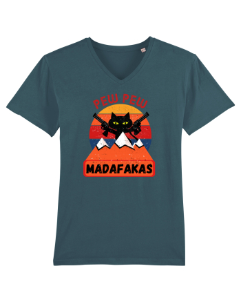 Funny Pew Pew Madafakas Cat Stargazer