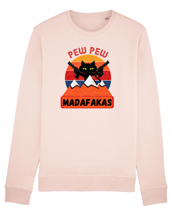 Funny Pew Pew Madafakas Cat Candy Pink