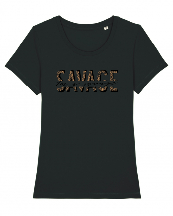 I'm a SAVAGE - Leopard Black