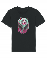 Urs in culori Tricou mânecă scurtă Unisex Rocker