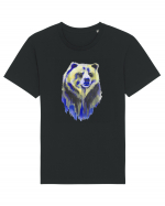 Urs in culori Tricou mânecă scurtă Unisex Rocker