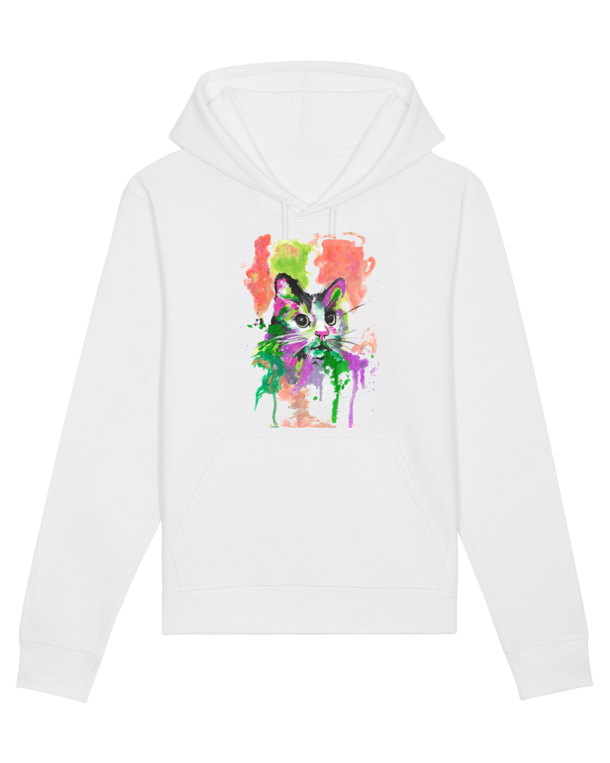 Hanorac Unisex Drummer White
