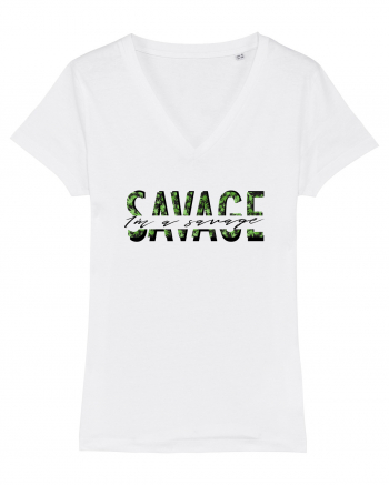 I'm a SAVAGE - Weed White
