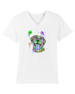 Happy Dog Tricou mânecă scurtă guler V Bărbat Presenter
