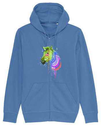 Zebra Bright Blue