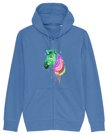 Zebra Bright Blue