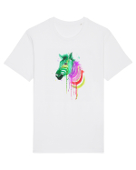 Zebra Tricou mânecă scurtă Unisex Rocker