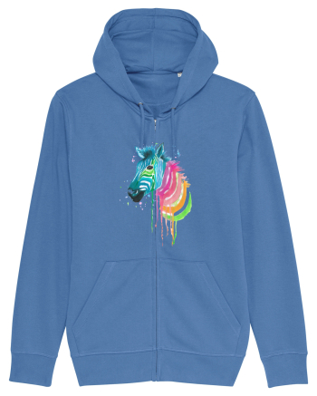 Zebra Bright Blue