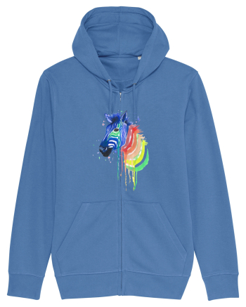 Zebra Bright Blue