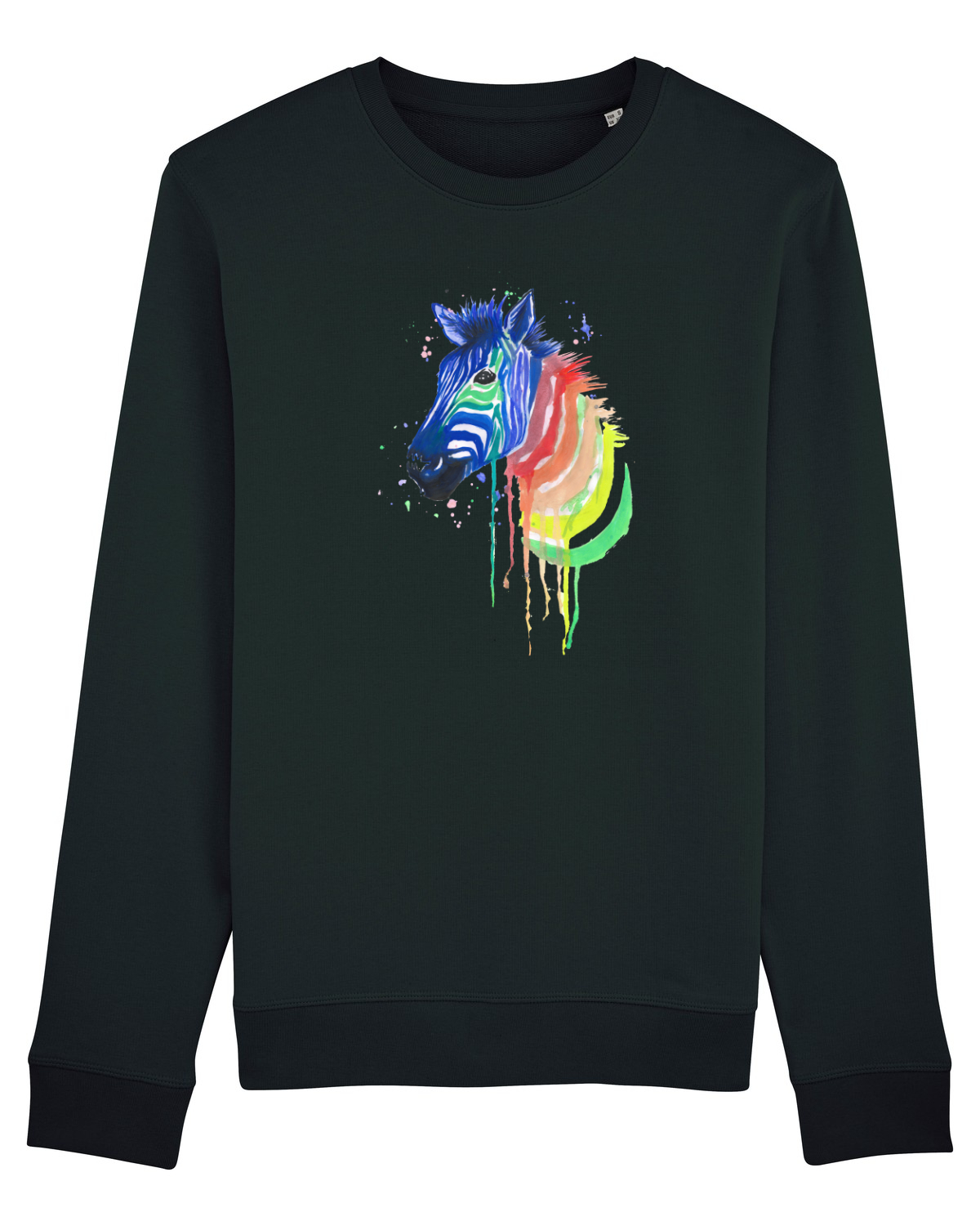 Bluză mânecă lungă Unisex Rise Black