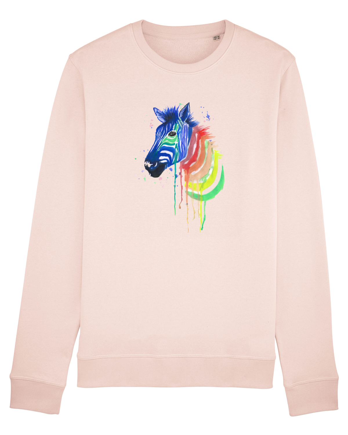 Bluză mânecă lungă Unisex Rise Candy Pink