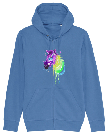 Zebra Bright Blue
