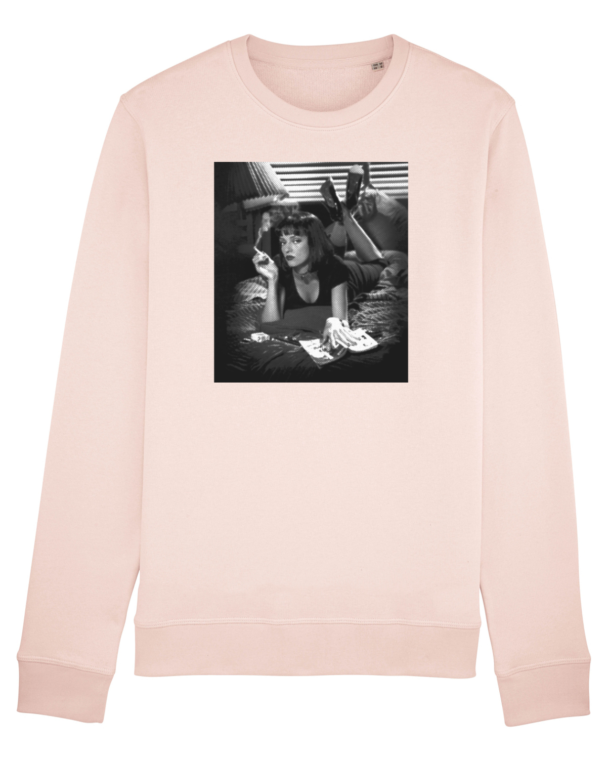Bluză mânecă lungă Unisex Rise Candy Pink