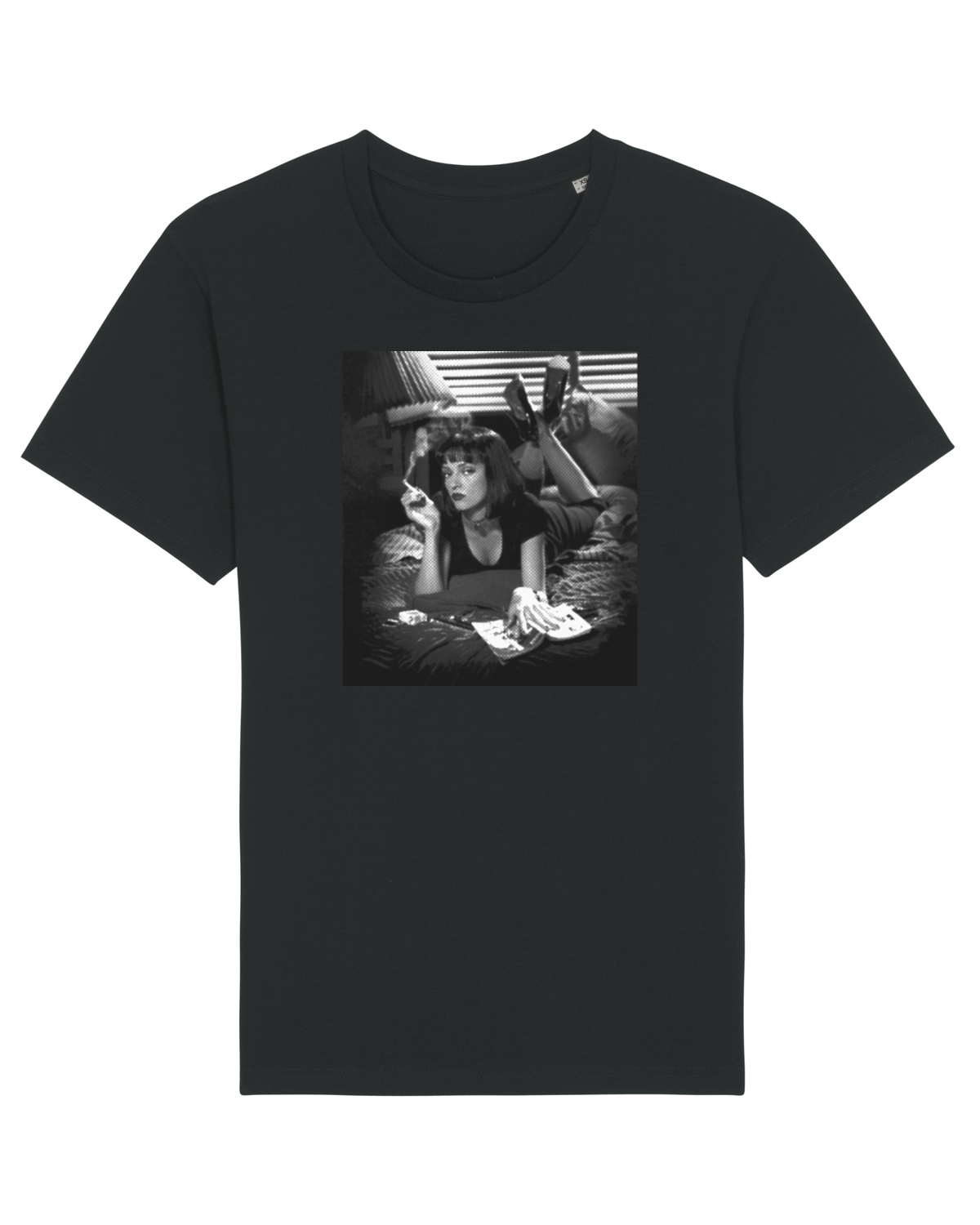 Tricou mânecă scurtă Unisex Rocker Black