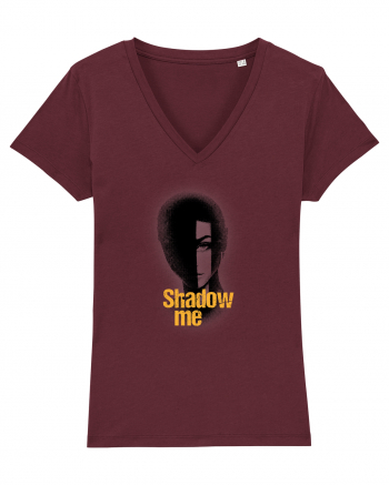 Shadow me (black) Burgundy