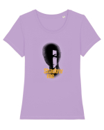 Shadow me (black) Tricou mânecă scurtă guler larg fitted Damă Expresser