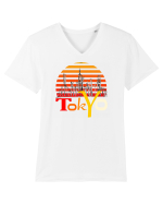 Tokyo Tricou mânecă scurtă guler V Bărbat Presenter