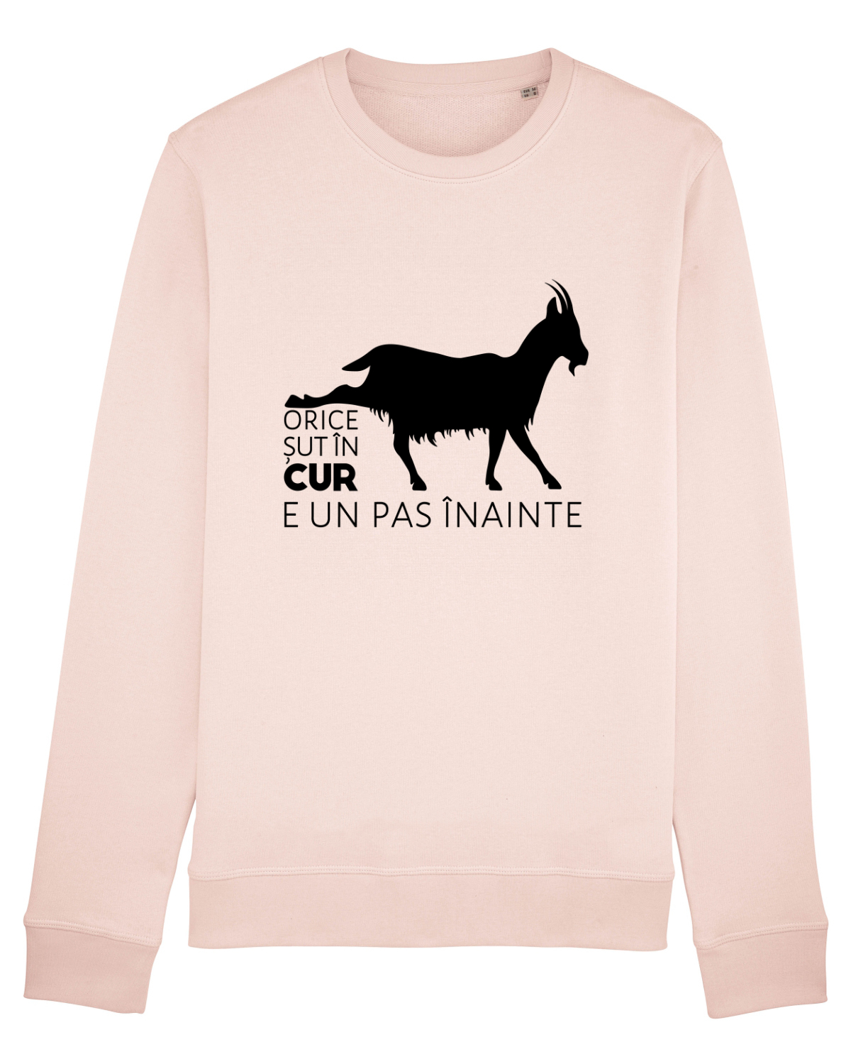 Bluză mânecă lungă Unisex Rise Candy Pink