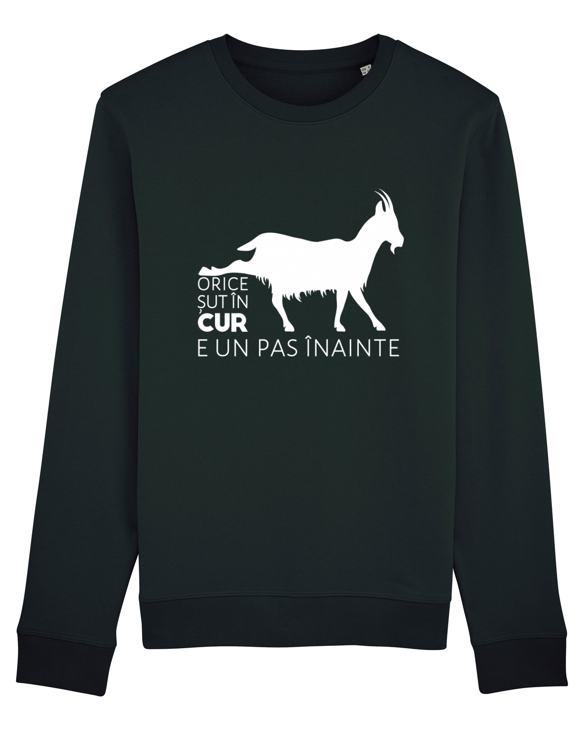 Bluză mânecă lungă Unisex Rise Black