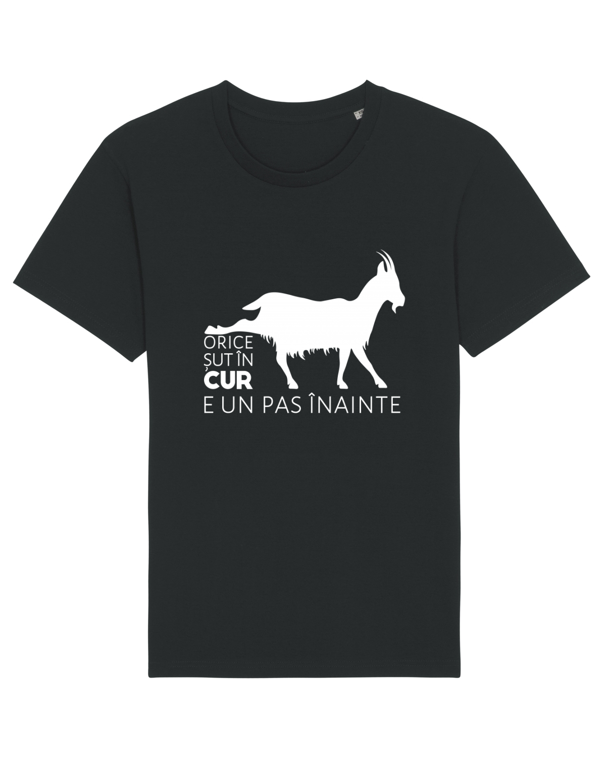 Tricou mânecă scurtă Unisex Rocker Black