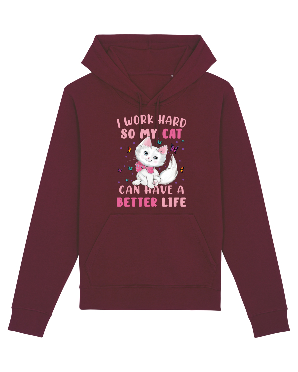 Hanorac Unisex Drummer Burgundy