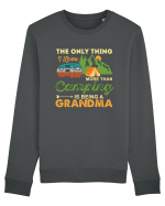 The Only Thing I Love More Than Camping Bluză mânecă lungă Unisex Rise