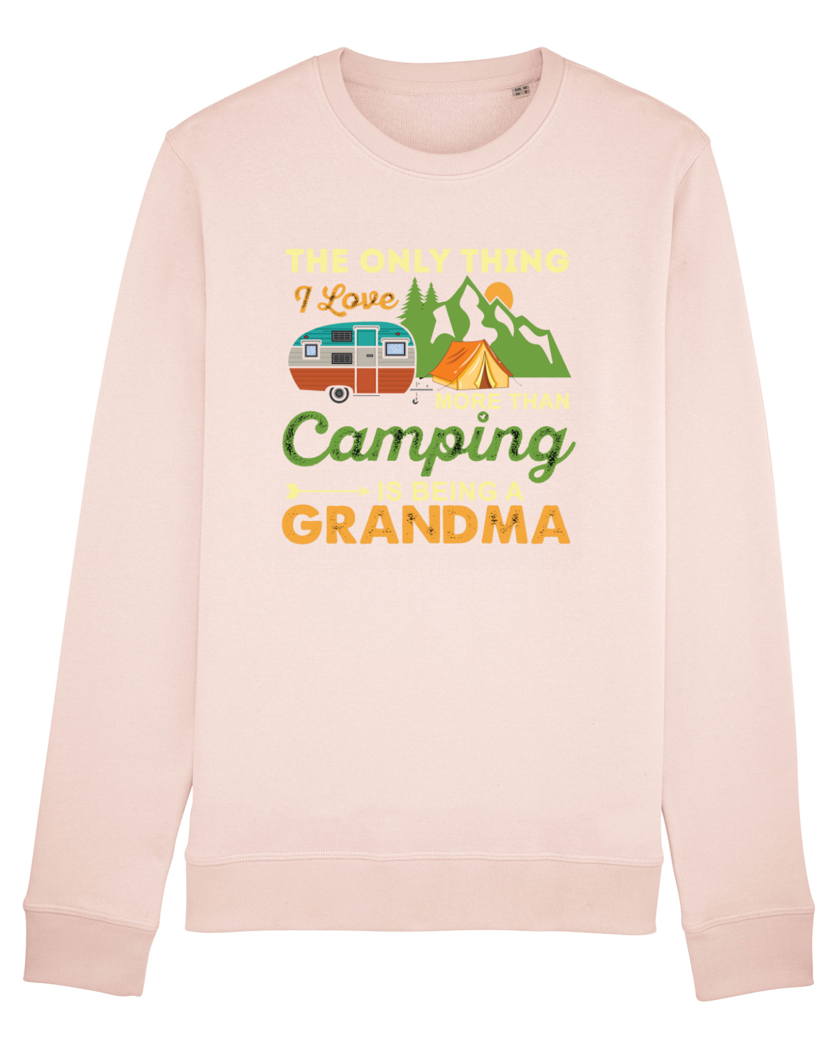 Bluză mânecă lungă Unisex Rise Candy Pink