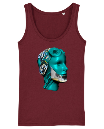 Alien Robot  Burgundy
