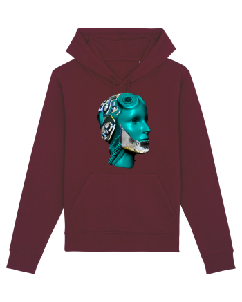 Alien Robot  Burgundy