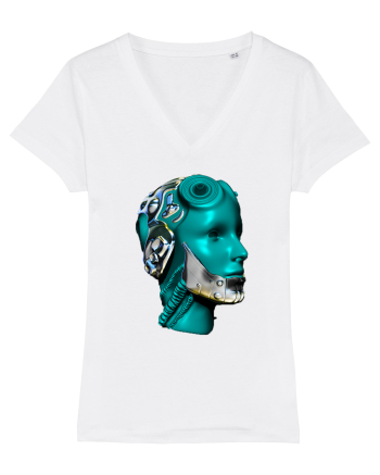 Alien Robot  White