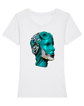 Alien Robot  White