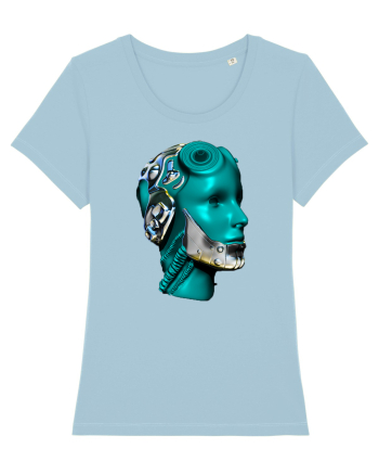 Alien Robot  Sky Blue