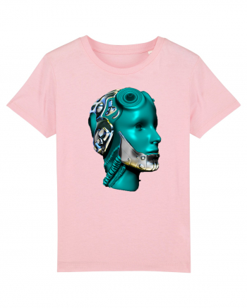 Alien Robot  Cotton Pink