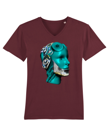 Alien Robot  Burgundy