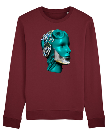 Alien Robot  Burgundy