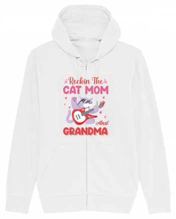 Rockin' The Cat Mom And Grandma White