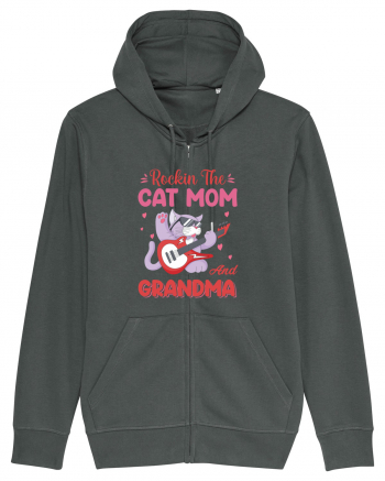 Rockin' The Cat Mom And Grandma Anthracite