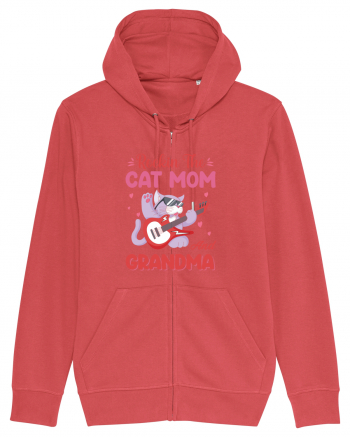 Rockin' The Cat Mom And Grandma Carmine Red