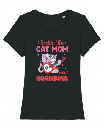 Rockin' The Cat Mom And Grandma Black