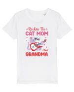 Rockin' The Cat Mom And Grandma Tricou mânecă scurtă  Copii Mini Creator