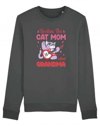 Rockin' The Cat Mom And Grandma Anthracite