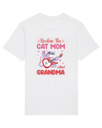 Rockin' The Cat Mom And Grandma White